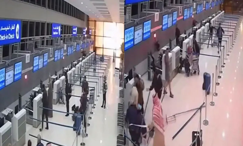 دبئی ایئرپورٹ پر ایران کے میزائل حملے کی ویڈیو سوشل میڈیا پر وائرل