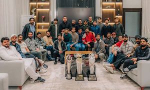 لاہور قلندرز کے کپتان شاہین آفریدی کا اپنی رہائشگاہ پر افطار ڈنر