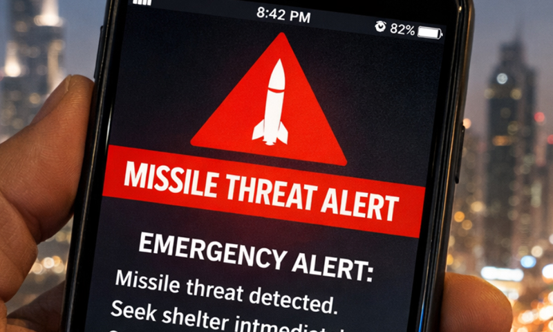 دبئی  کے  شہریوں کیلئے ہنگامی الرٹ جاری