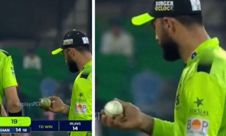 پی ایس ایل میں نیا تنازع، فخر زمان پر بال ٹیمپرنگ کا الزام عائد