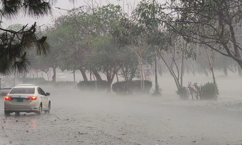 اسلام آباد  میں موسلا دھار بارش