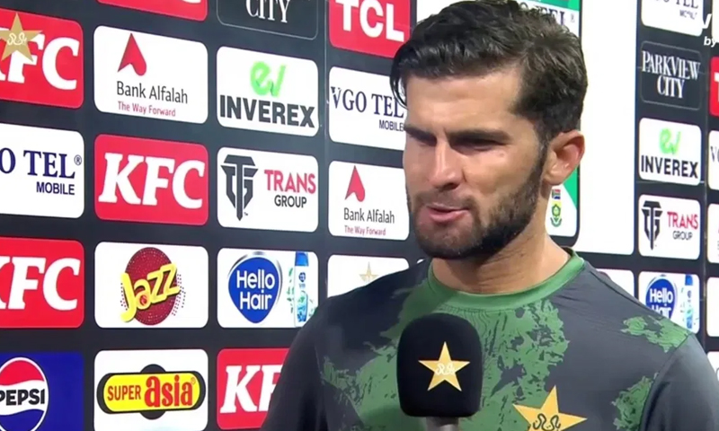 ٹیم پر فخر ہے،آخر تک لڑے،شاہین آفریدی