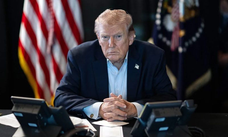 ایران کیخلاف جاری آپریشن منصوبے سے پہلے آگے بڑھ رہا، کوئی ٹائم لائن نہیں دوں گا ، ٹرمپ