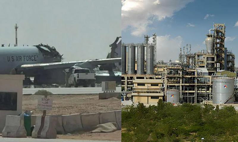 تبریز میں کیمیکل پلانٹ پر حملہ ، ایران نے سعودی عرب میں 700 ملین ڈالر کا جدید امریکی طیارہ تباہ کر دیا