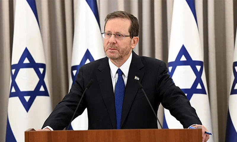 اسرائیلی صدر ایرانی میزائیل حملے میں بال بال بچ گئے