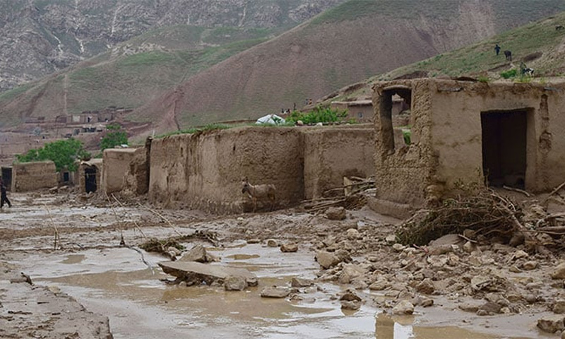 افغانستان میں بارش اور سیلاب سے تباہی ، 28 افراد جاں بحق ، درجنوں مکانات منہدم