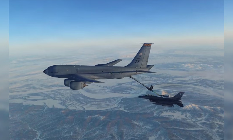 ایران کیخلاف جنگ ، امریکی طیارہ ری فیولنگ کے دوران عراق میں گر کر تباہ