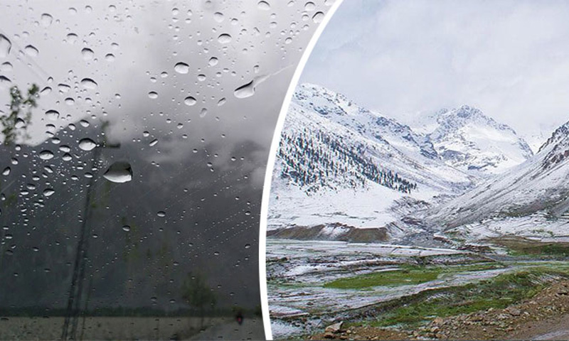 مزید بارشوں کی پیشگوئی ، گلیشیئر پگھلنے کے خدشے کے پیش نظر 5 اضلاع کو الرٹ جاری