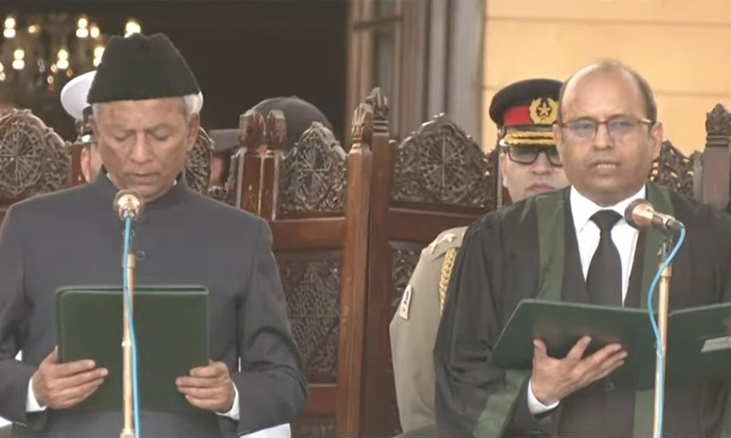 کراچی، نہال ہاشمی نے گورنر سندھ کے عہدے کا حلف اٹھا لیا