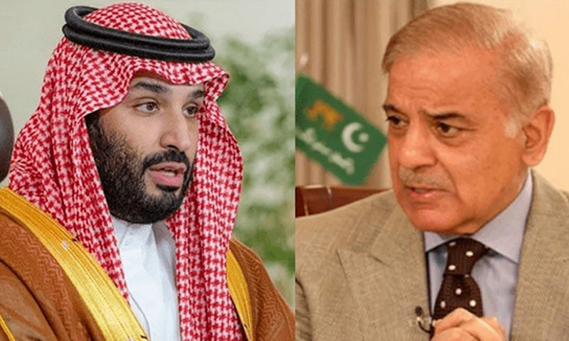 وزیراعظم شہباز شریف اور سعودی ولی عہد کا ٹیلیفونک رابطہ ، خطے کی صورتحال پر تبادلہ خیال