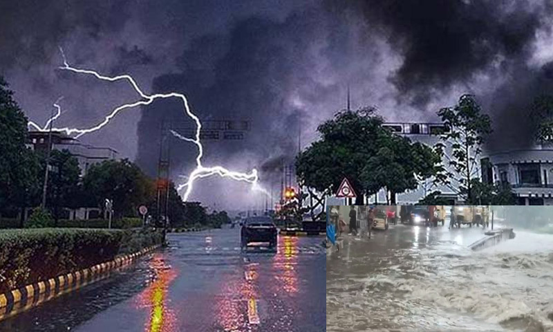 ملک بھر میں بارشوں اور گرج چمک کا نیا سلسلہ، مختلف شہروں کیلئے الرٹ جاری