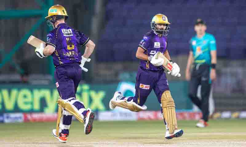 کوئٹہ گلیڈی ایٹرز نے راولپنڈیز کو 183 رنز کا ہدف دیدیا