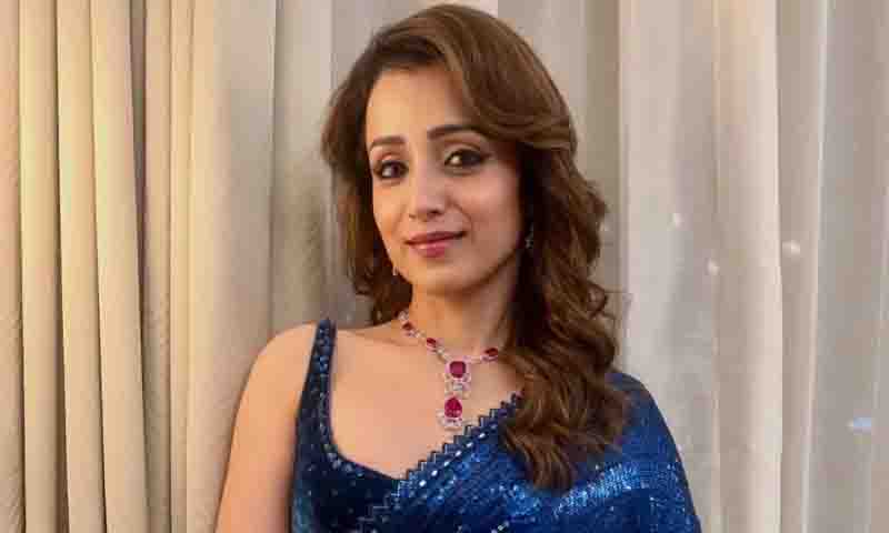 بھارتی اداکارہ تریشا کرشنن کے گھر کو بم سے اڑانے کی دھمکی