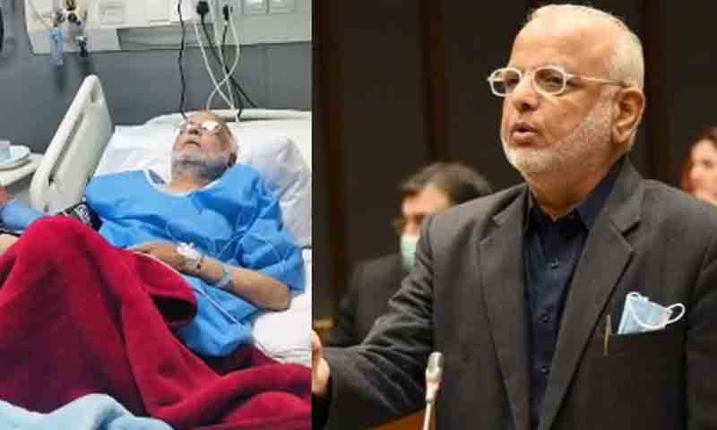 پی ٹی آئی کے سابق سینیٹر کی جیل میں طبیعت خراب، اسپتال منتقل