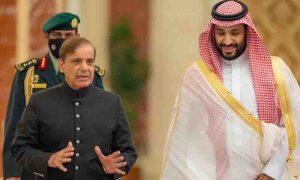 پاکستان ہمیشہ سعودی عرب کیساتھ شانہ بشانہ کھڑا رہیگا، وزیراعظم کی محمد بن سلمان کو یقین دہانی