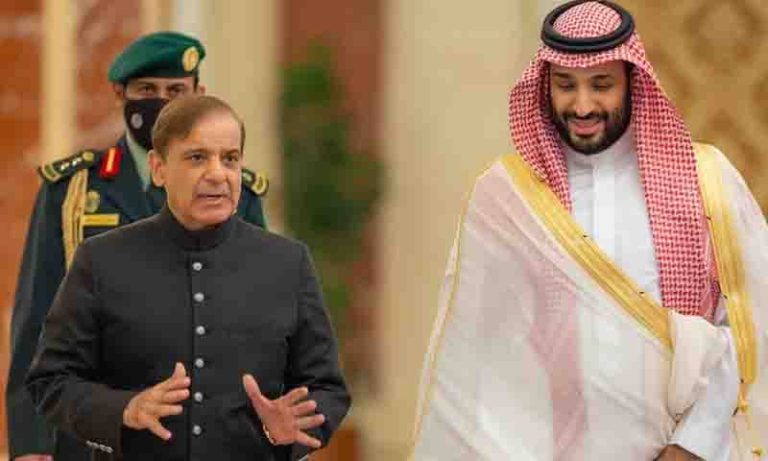 پاکستان ہمیشہ سعودی عرب کیساتھ شانہ بشانہ کھڑا رہیگا، وزیراعظم کی محمد بن سلمان کو یقین دہانی