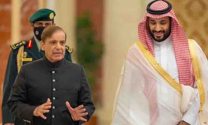 پاکستان ہمیشہ سعودی عرب کیساتھ شانہ بشانہ کھڑا رہیگا، وزیراعظم کی محمد بن سلمان کو یقین دہانی