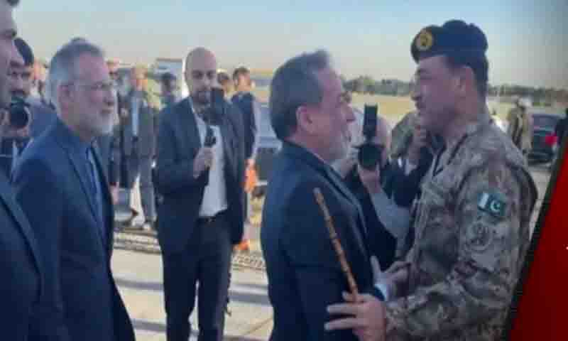 فیلڈ مارشل سید عاصم منیر تہران پہنچ گئے، اہم سفارتی مشن شروع