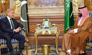 وزیراعظم کی سعودی ولی عہد سے ملاقات، خطے کی بدلتی ہوئی صورتحال اور باہمی تعاون پر تبادلہ خیال