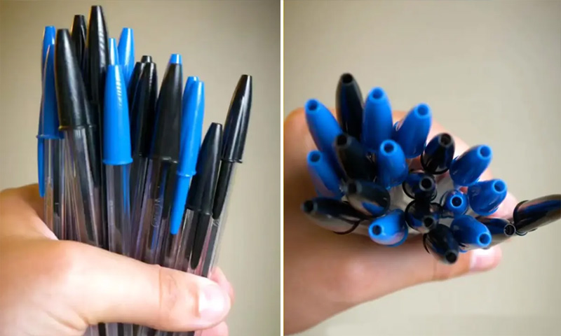 بال پوائنٹ پین کے ڈھکن میں سوراخ کیوں ہوتا ہے؟ حیران کن وجہ سامنے آگئی