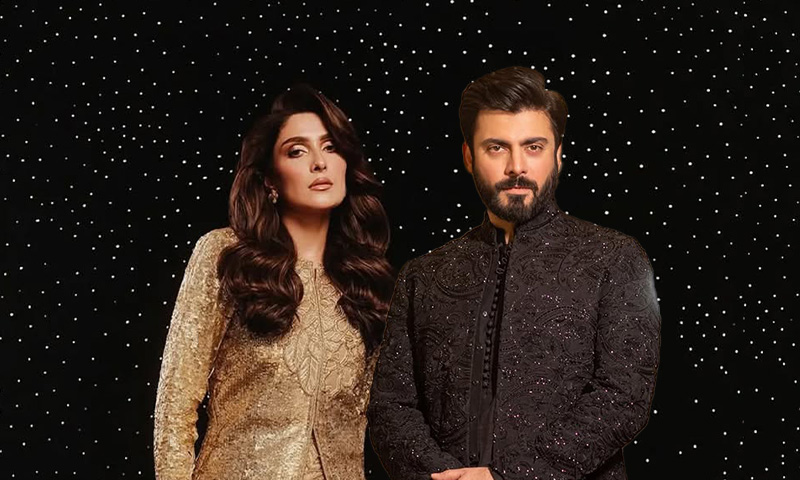 فواد اور عائزہ خان پہلی بار ایک ساتھ بڑی فلم میں جلوہ گر ہونے کو تیار