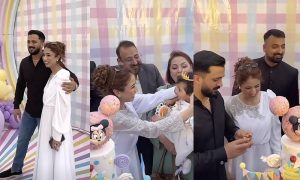 رجب بٹ کی اہلیہ سے اختلافات کے بعد خاندانی تقریب، سوشل میڈیا پر تنقید کی زد میں