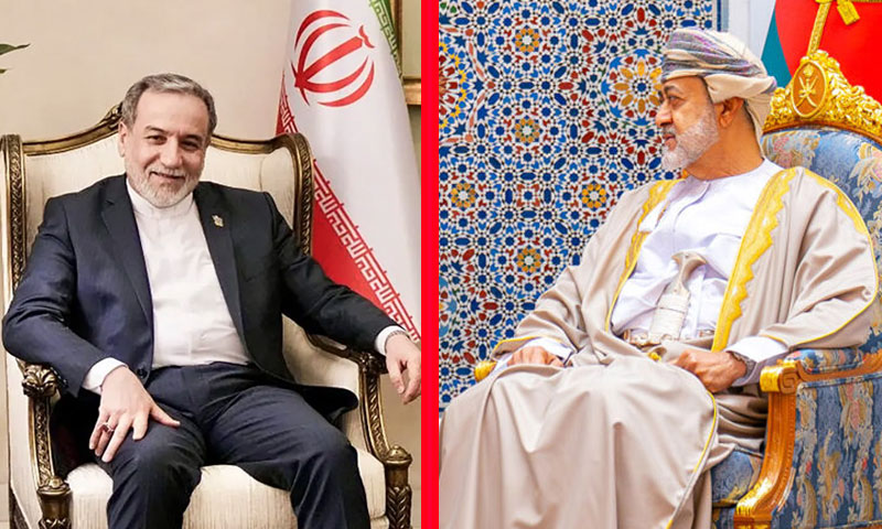 ایرانی وزیر خارجہ کی عمان کے سلطان سے ملاقات، خطے کی صورتحال پر تبادلہ خیال