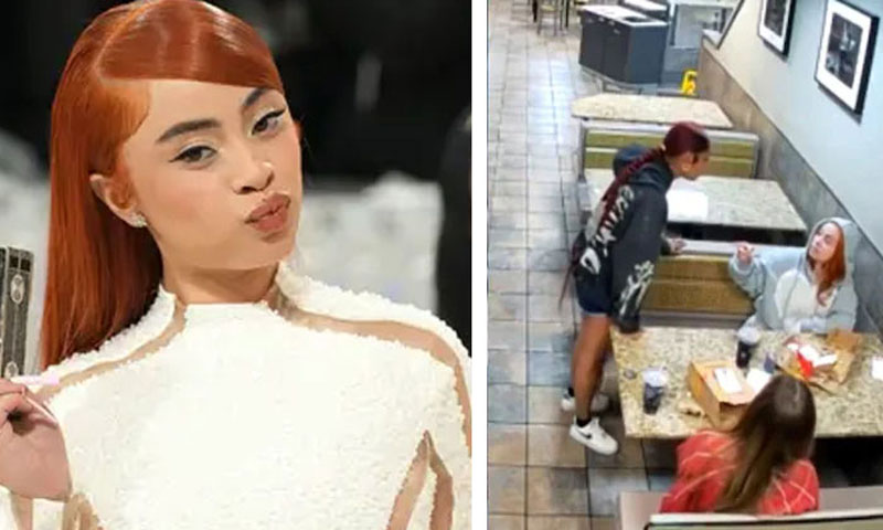 معروف امریکی ریپر آئس اسپائس کو تھپڑ مارنے کی ویڈیو وائرل