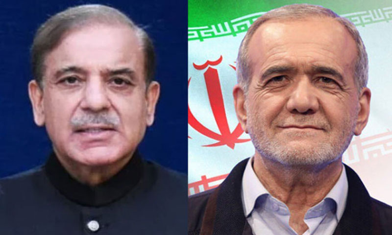 وزیر اعظم کا ایرانی صدر سے رابطہ، خطے میں امن و استحکام پر اتفاق