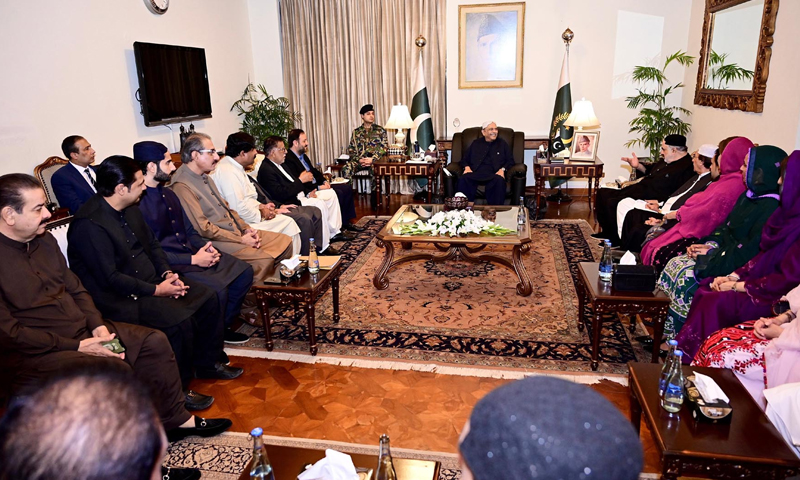 بلوچستان میں امن و ترقی  کیلئے   ریاستی کوششیں پوری قوت سے جاری ہیں، صدر مملکت