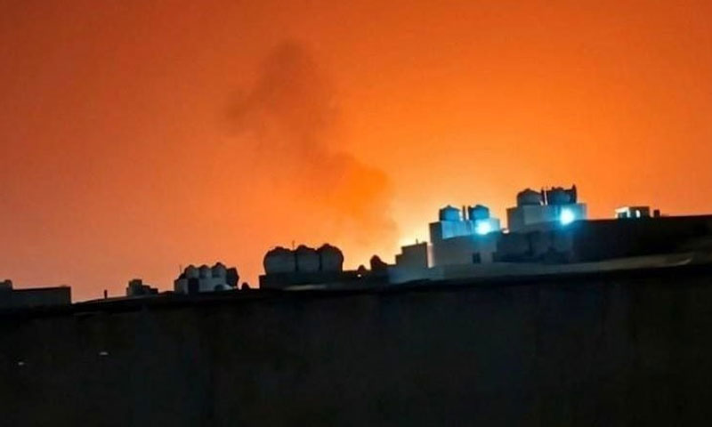 سعودی عرب میں الجبیل تیل تنصیب پر میزائل حملے کے بعد آگ بھڑک اٹھی