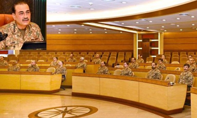 کورکمانڈرز کانفرنس:ایران کے سعودی عرب پر حملوں کی شدید مذمت