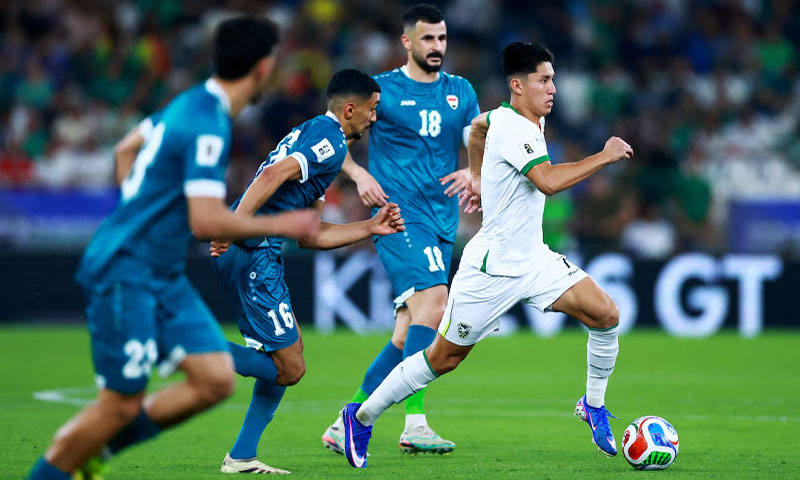 عراق نے بولیویا کو شکست دیکر 40 سال بعد ورلڈ کپ کیلئے کوالیفائی کر لیا  