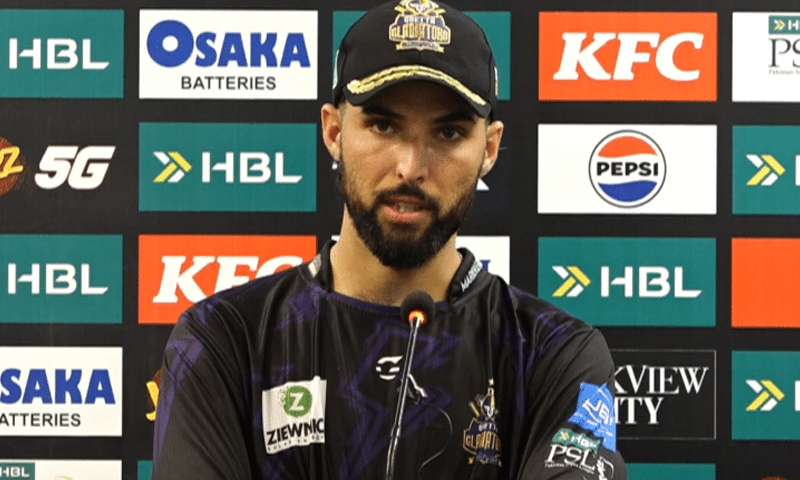 کوئٹہ گلیڈی ایٹرز  کے جہانداد خان کو وکٹ لینے کے  بعد نامناسب انداز میں جشن منانا مہنگا پڑ گیا