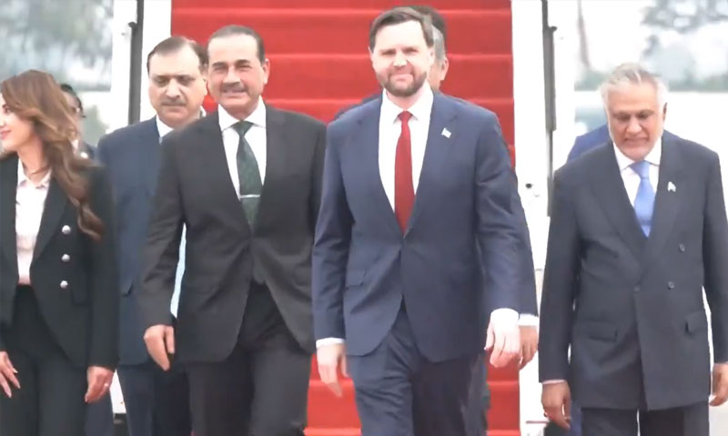 امن مذاکرات؛ جے ڈی وینس کی سربراہی میں امریکی وفد اسلام آباد پہنچ گیا