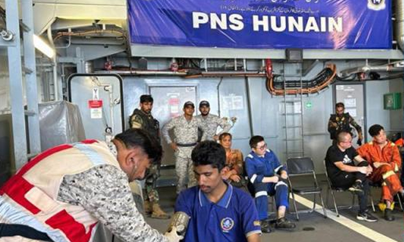 پاک بحریہ کا  شمالی بحیرہ عرب میں  کامیاب سرچ اینڈ ریسکیو آپریشن