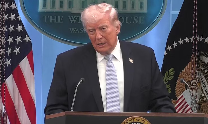 لبنان کبھی بھی ایران جنگ بندی کے معاہدے کا حصہ نہیں تھا،ڈونلڈ ٹرمپ