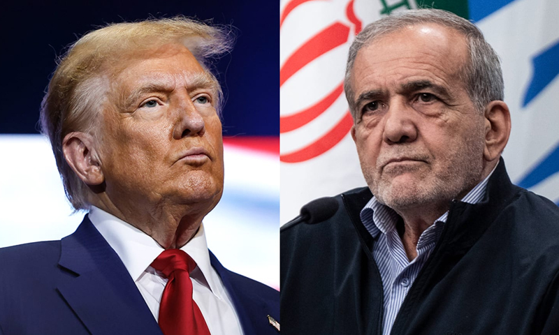 ڈونلڈ ٹرمپ اور مسعود پزشکیان اسلام آباد اعلامیے پر دستخط کرینگے،سی این این کا دعویٰ