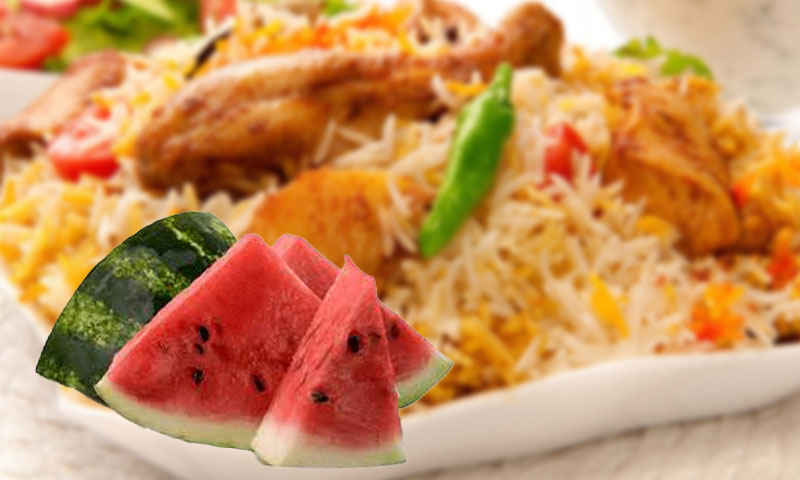 بریانی کے بعد تربوز کھانے سے پورا خاندان جان کی بازی ہار گیا