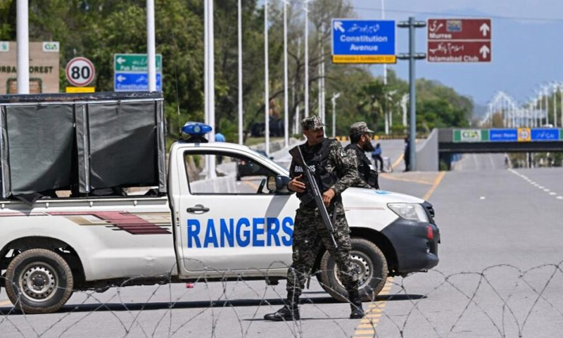 امن مذاکرات ، اسلام آباد میں سکیورٹی ہائی الرٹ ، ریڈ زون سیل