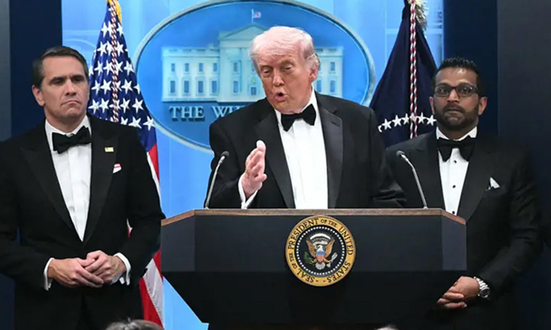 یہ میری جان لینے کی ایک اور کوشش تھی ، حملے کا ایران جنگ سے تعلق نہیں ، ٹرمپ