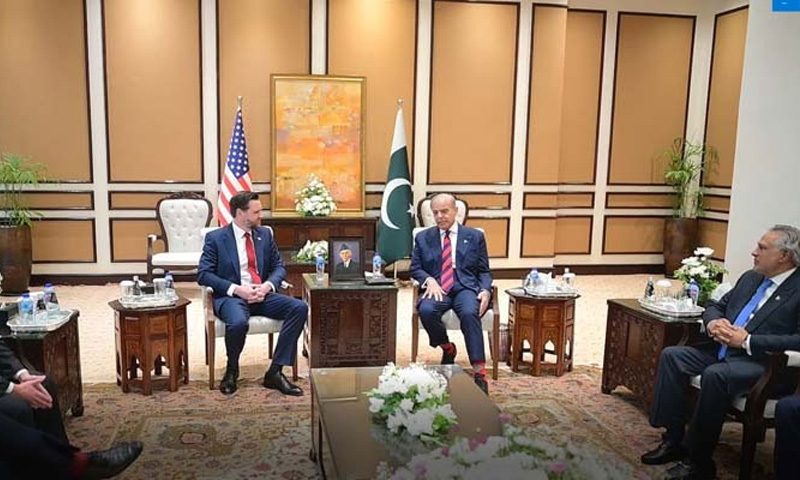 وزیراعظم شہباز شریف سے امریکی نائب صدر جے ڈی وینس اور ایرانی وفد کی ملاقاتیں