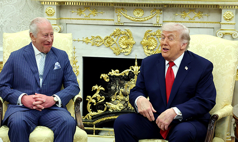 میری والدہ کو بادشاہ چارلس پر کرش تھا ، صدر ٹرمپ کا حیران کن انکشاف