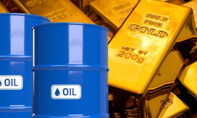 عالمی منڈی میں تیل مہنگا، سونے کی قیمت میں بڑی کمی