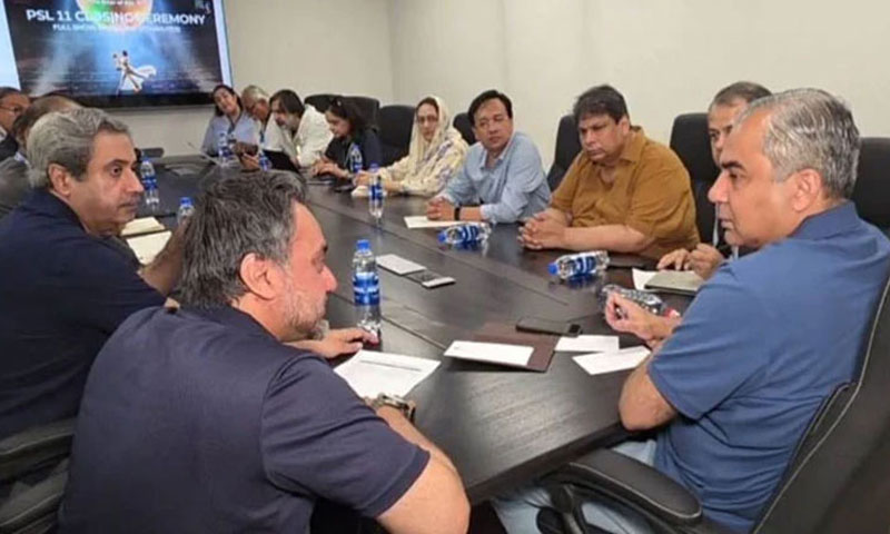 چیئرمین پی سی بی کی زیر صدارت اجلاس، فائنل میچ کے انتظامات کا تفصیلی جائزہ