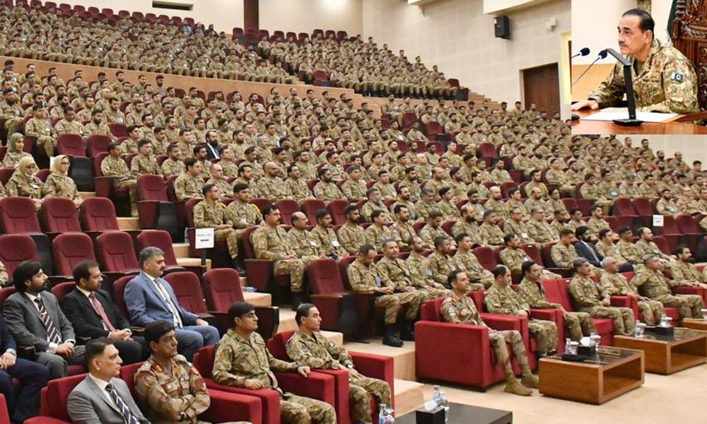 پاکستان کی ترقی کو پروپیگنڈے، جعلی خبروں اور بیرونی سرپرستی میں ہونیوالی دہشتگردی سے روکا نہیں جا سکتا، فیلڈ مارشل