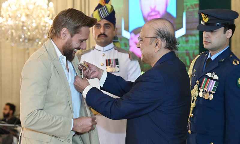 حکومتِ پاکستان سے ہلالِ امتیاز ملنا میرے لیے بڑا اعزاز ہے، شاہد آفریدی