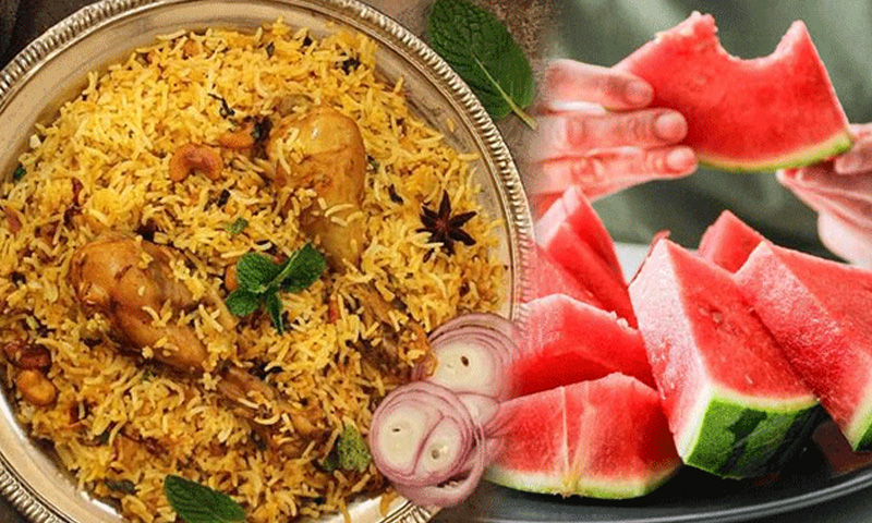 ممبئی میں بریانی کے بعد تربوز کھانے سے پورے خاندان کی موت ، فرانزک رپورٹ میں اہم انکشاف
