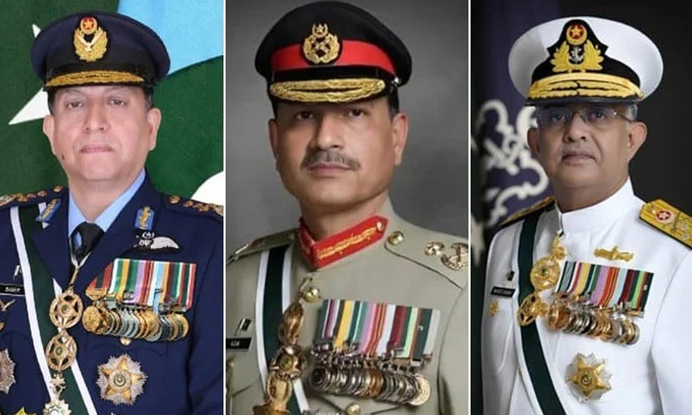 یومِ تکبیر کی 28 ویں سالگرہ پر مسلح افواج کے سربراہان کی قوم کو مبارکباد