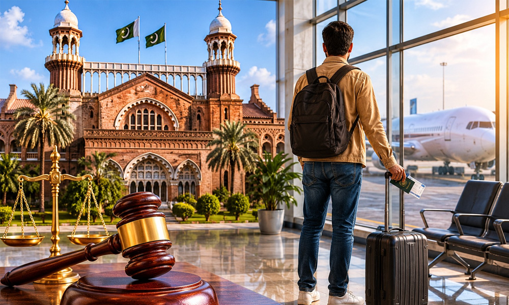 لاہور ہائیکورٹ نے مسافر کو بیرون ملک جانے سے روکنے پر اہم حکم جاری کردیا